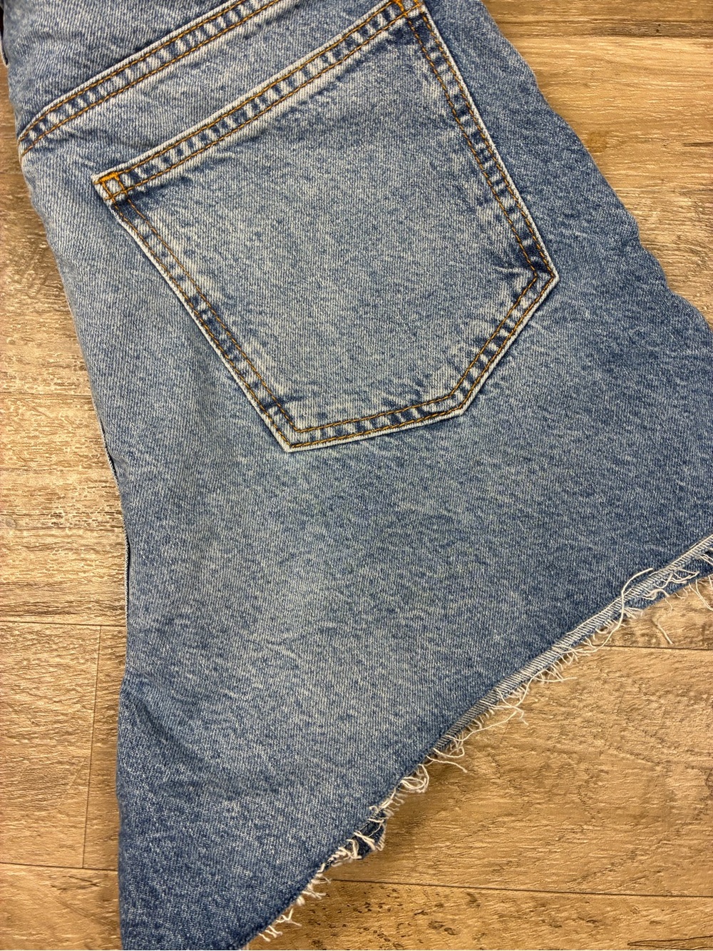 NWTs BDG High Waisted Demin A Line Shorts - Picture 4 of 11